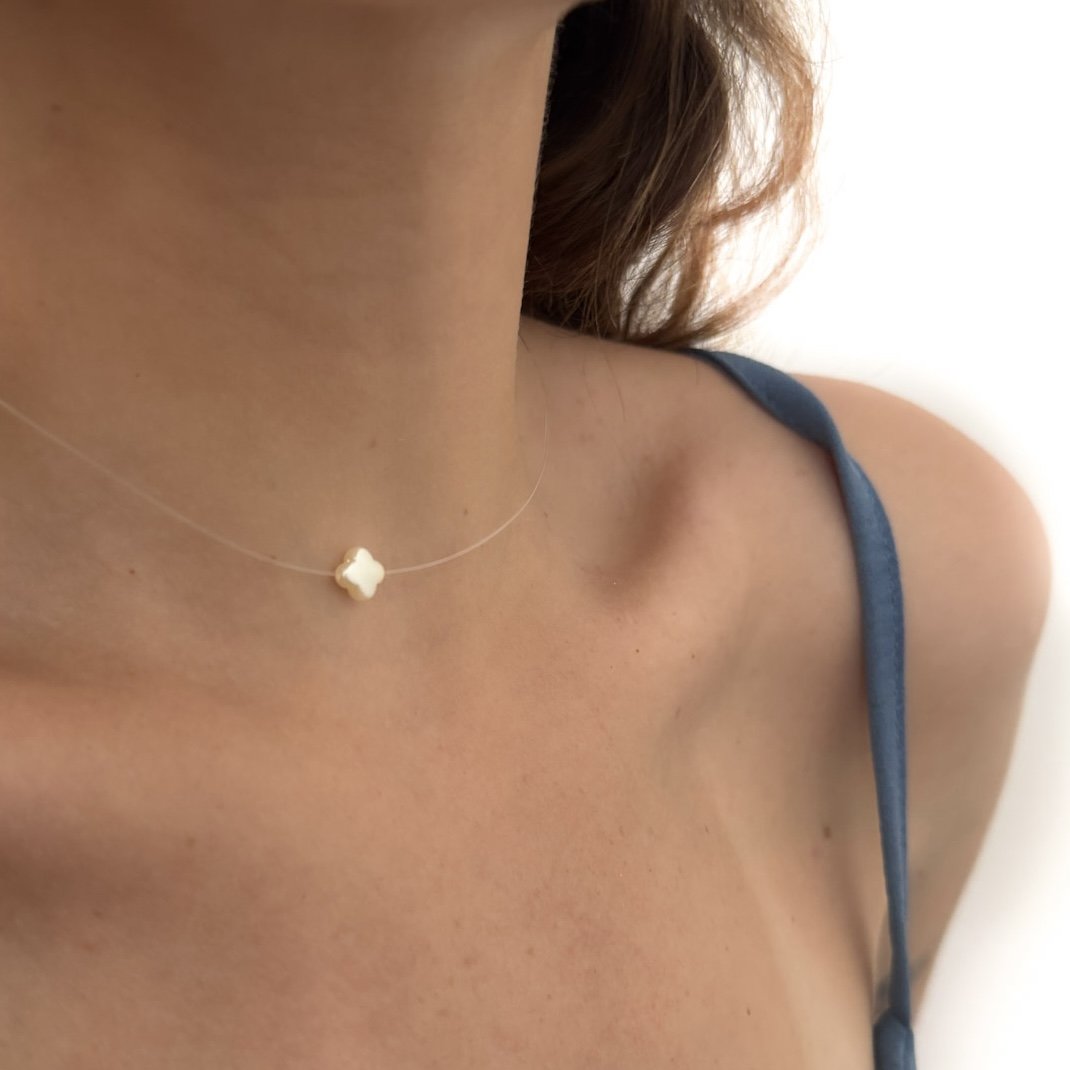Choker Ponto de Luz - Trevo ou Coração