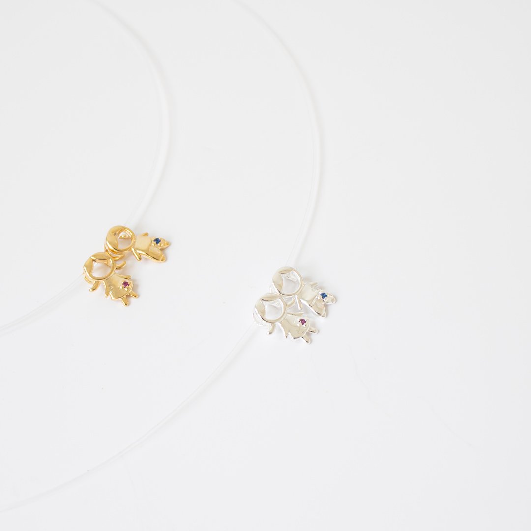 Choker Ponto de Luz - Mini Pingentes (Até 5)