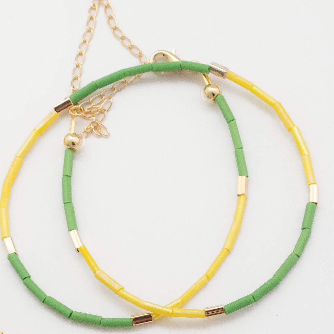 Choker Tubinhos - Brasil