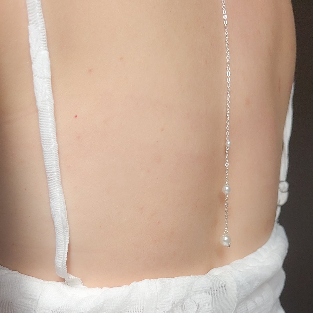 Colar 2 em 1- Detalhe nas Costas