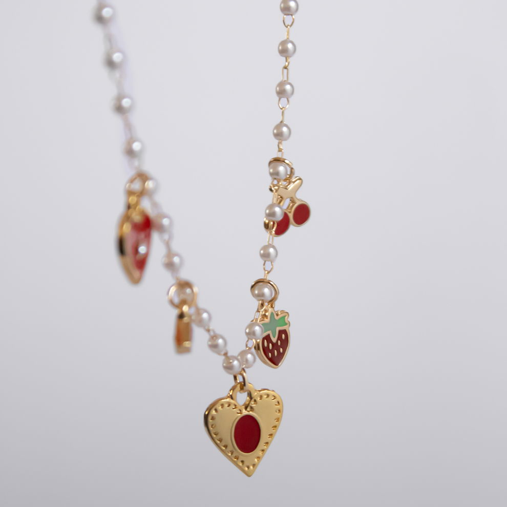 Colar Curto - Charms