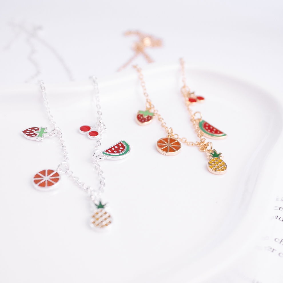 Colar Curto - Frutinhas