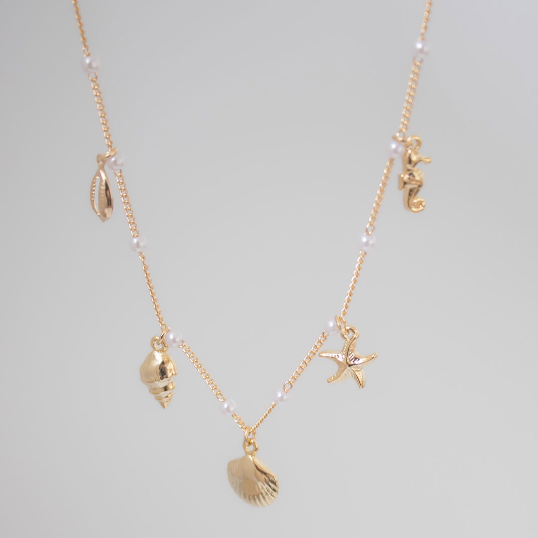 Colar Curto - Pingentinhos Verão