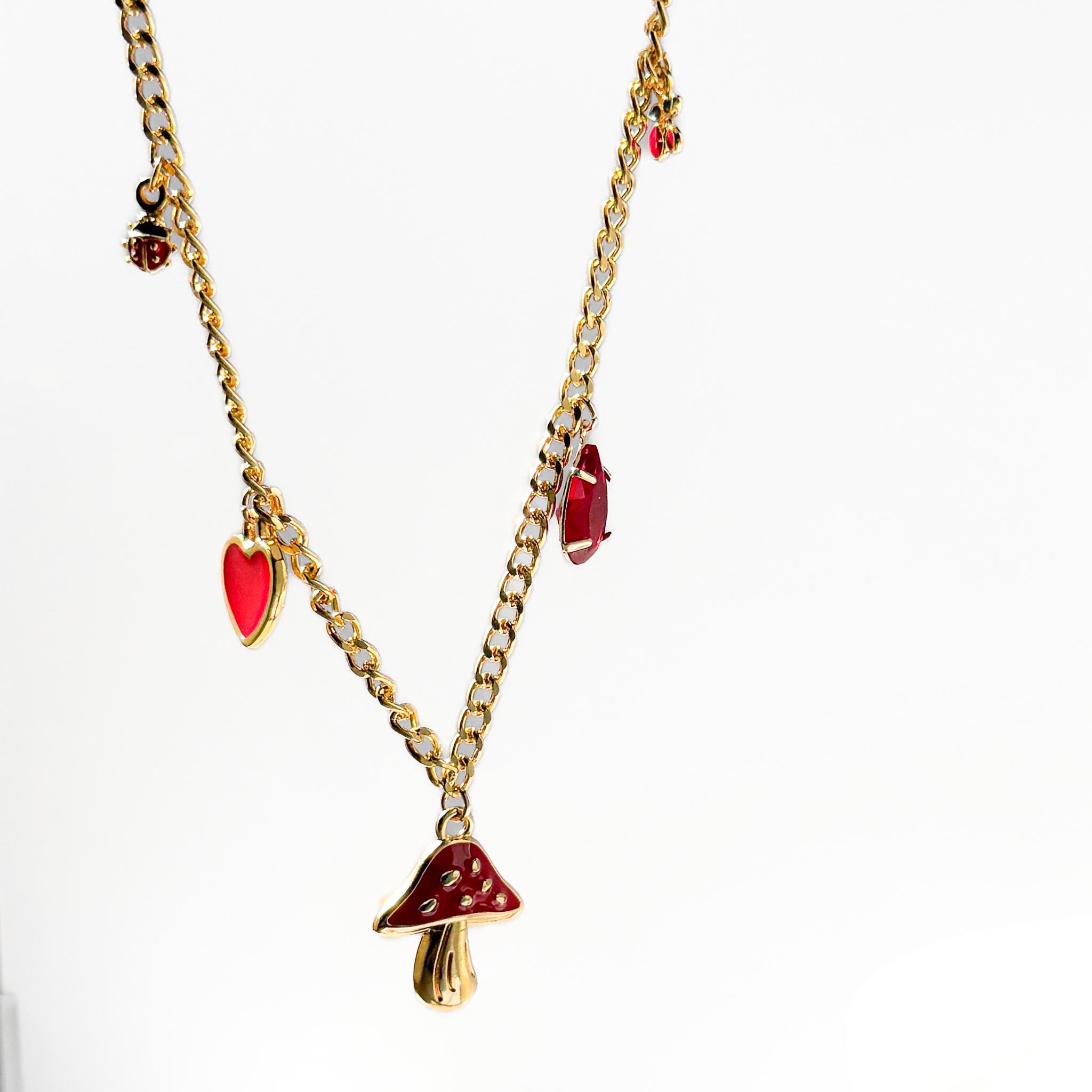 Colar Curto - Red