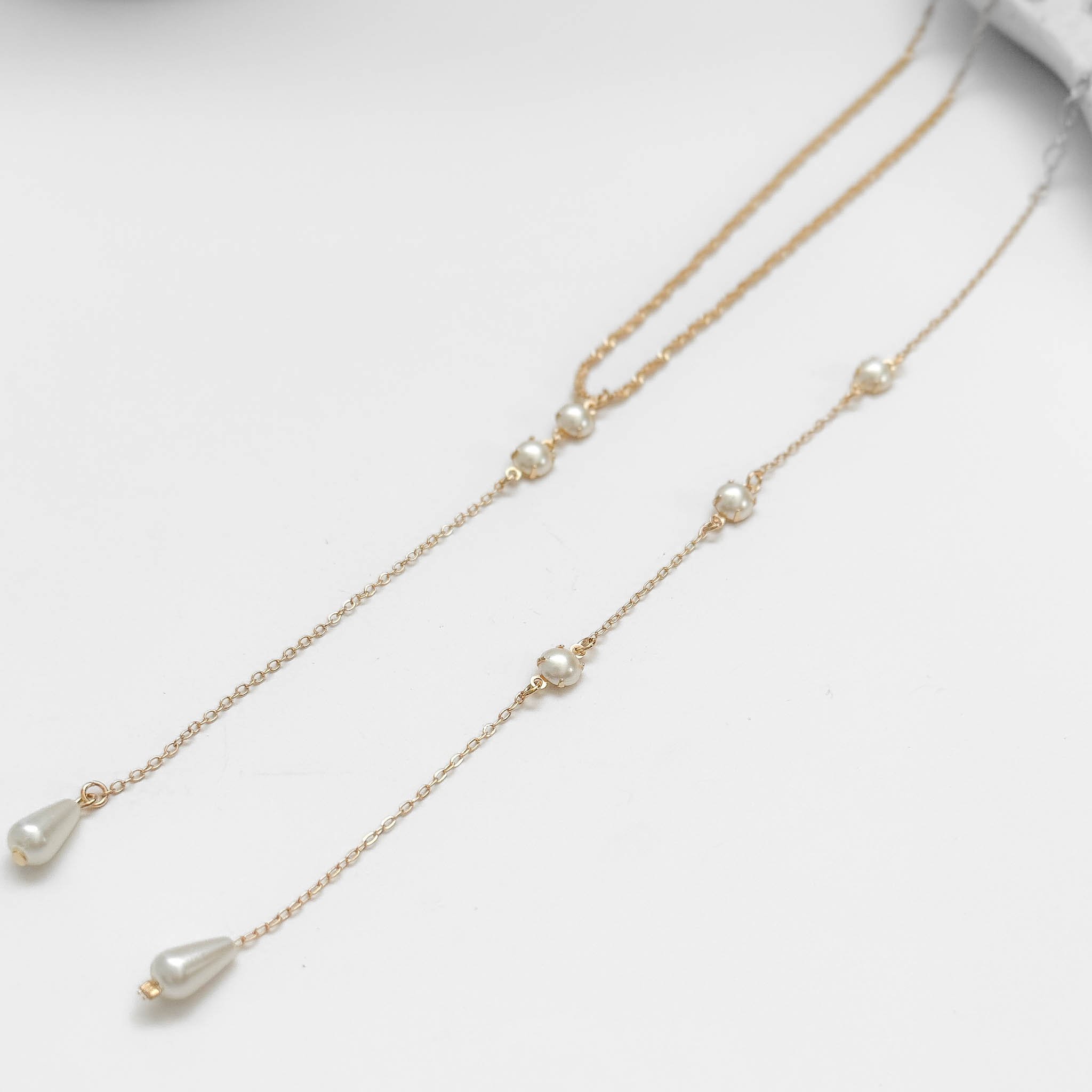 Colar Dois em Um - Detalhes nas Costas