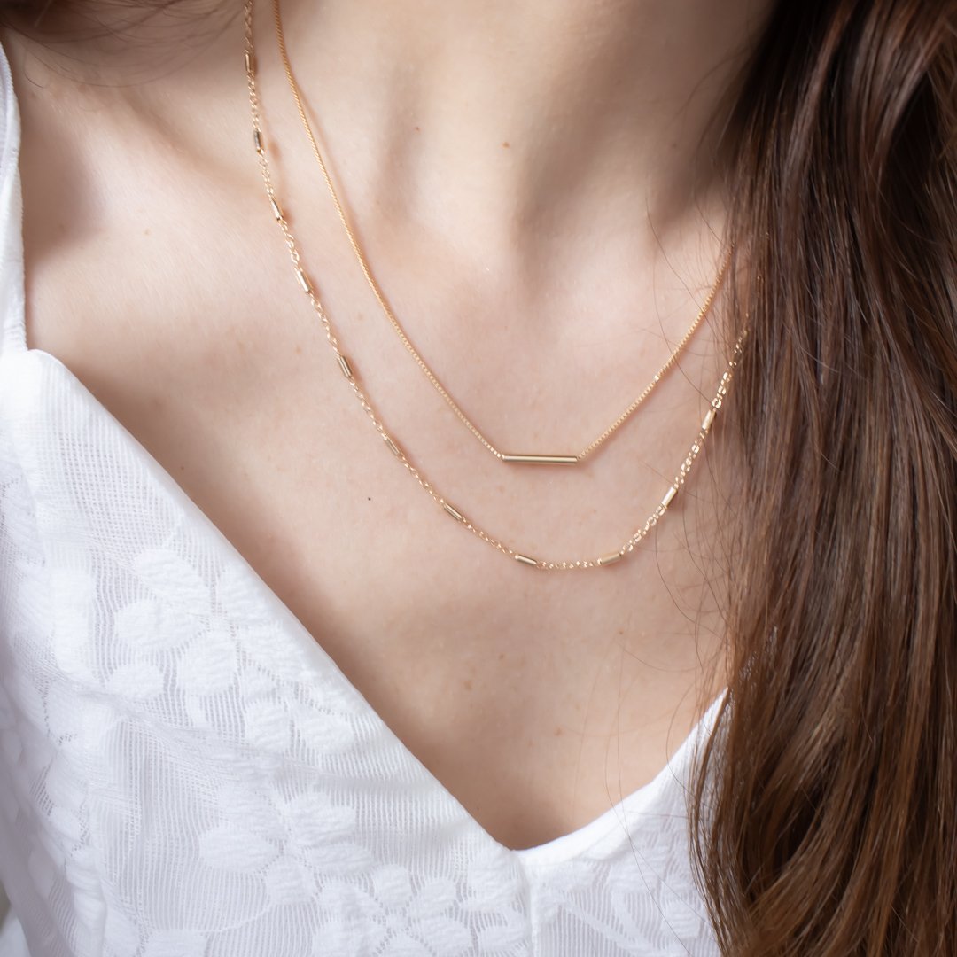 Colar Duplo - Palitinhos