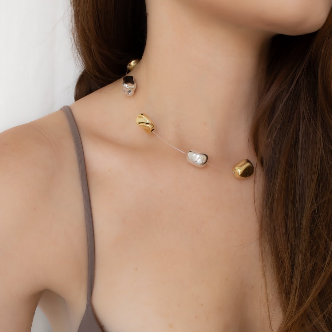 Colar Fio Invísivel - Autêntico