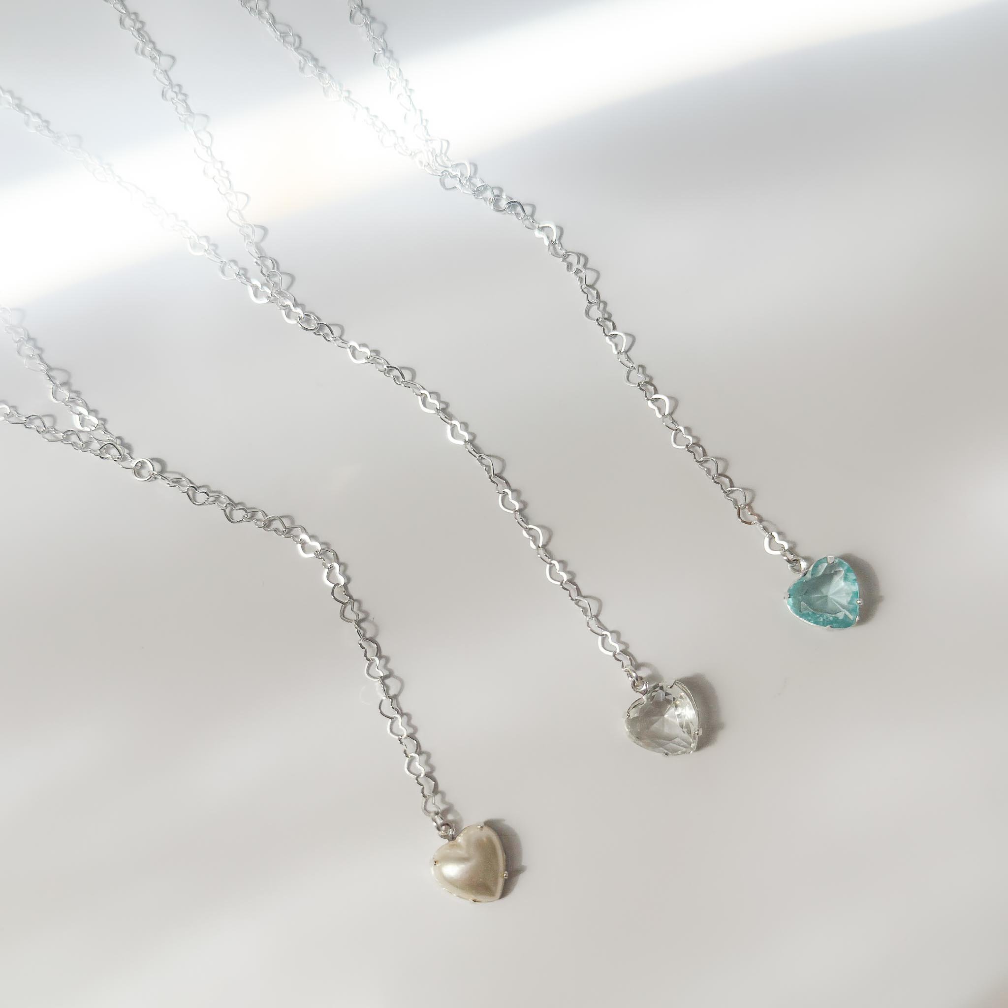 Colar Gravatinha - Corações