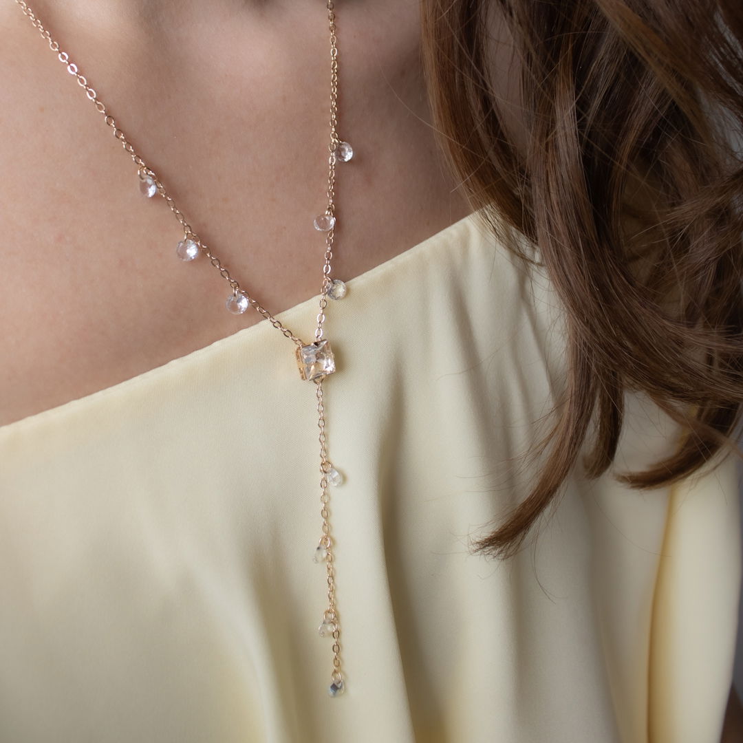 Colar Gravatinha - Cristaiszinhos