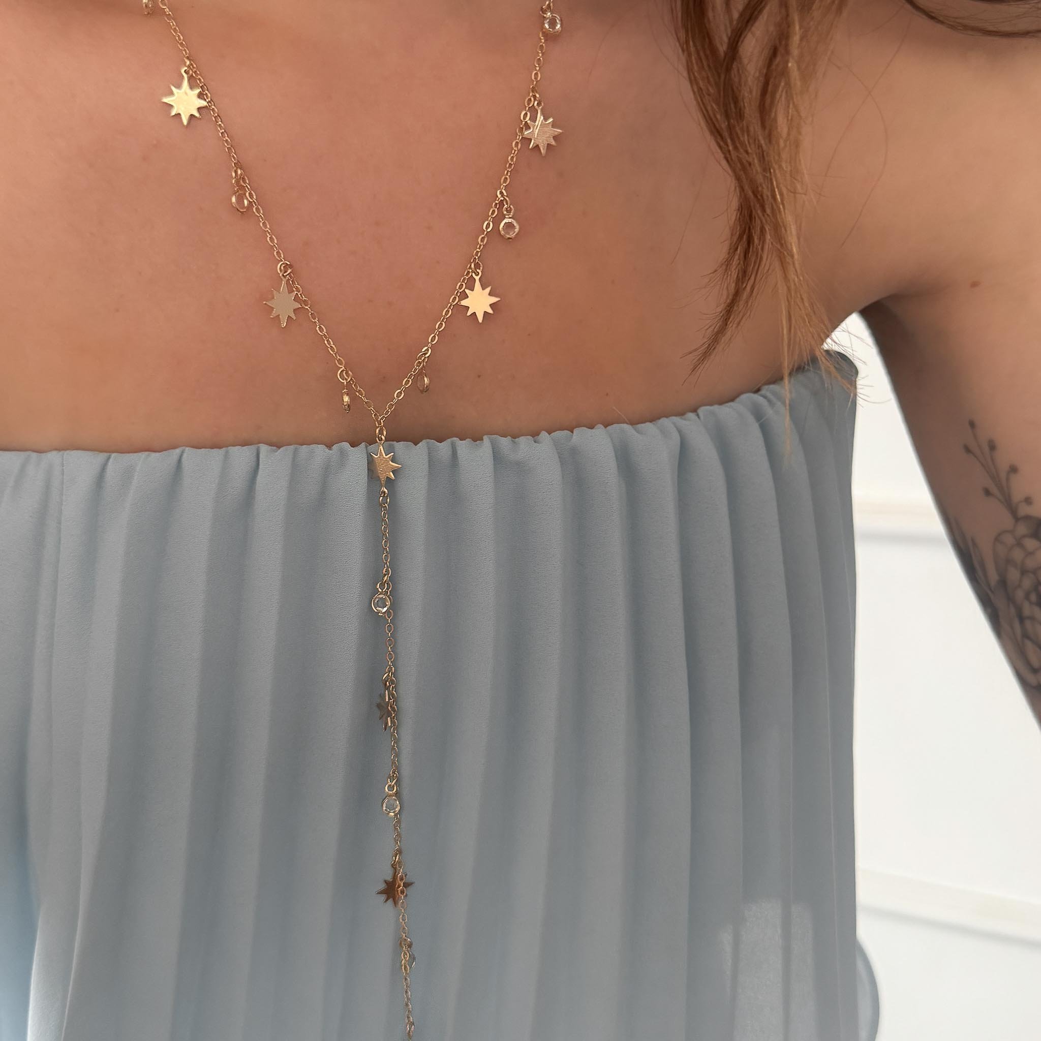 Colar Gravatinha - Stardust