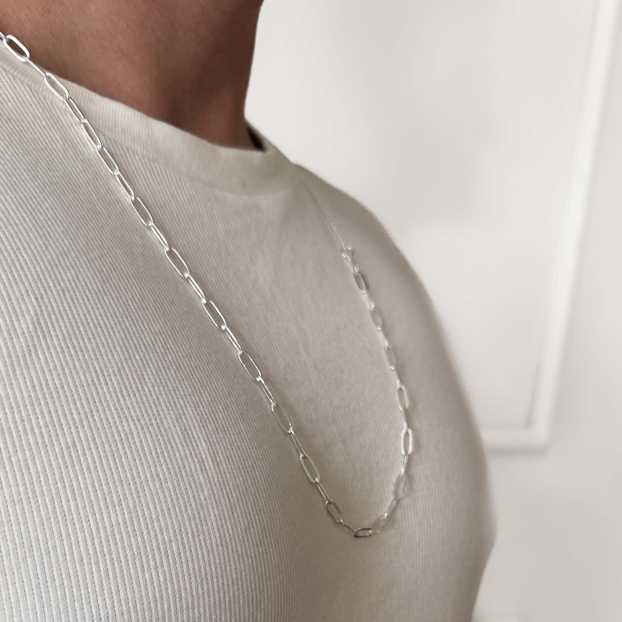 Colar longo Corrente Elos - Masculino