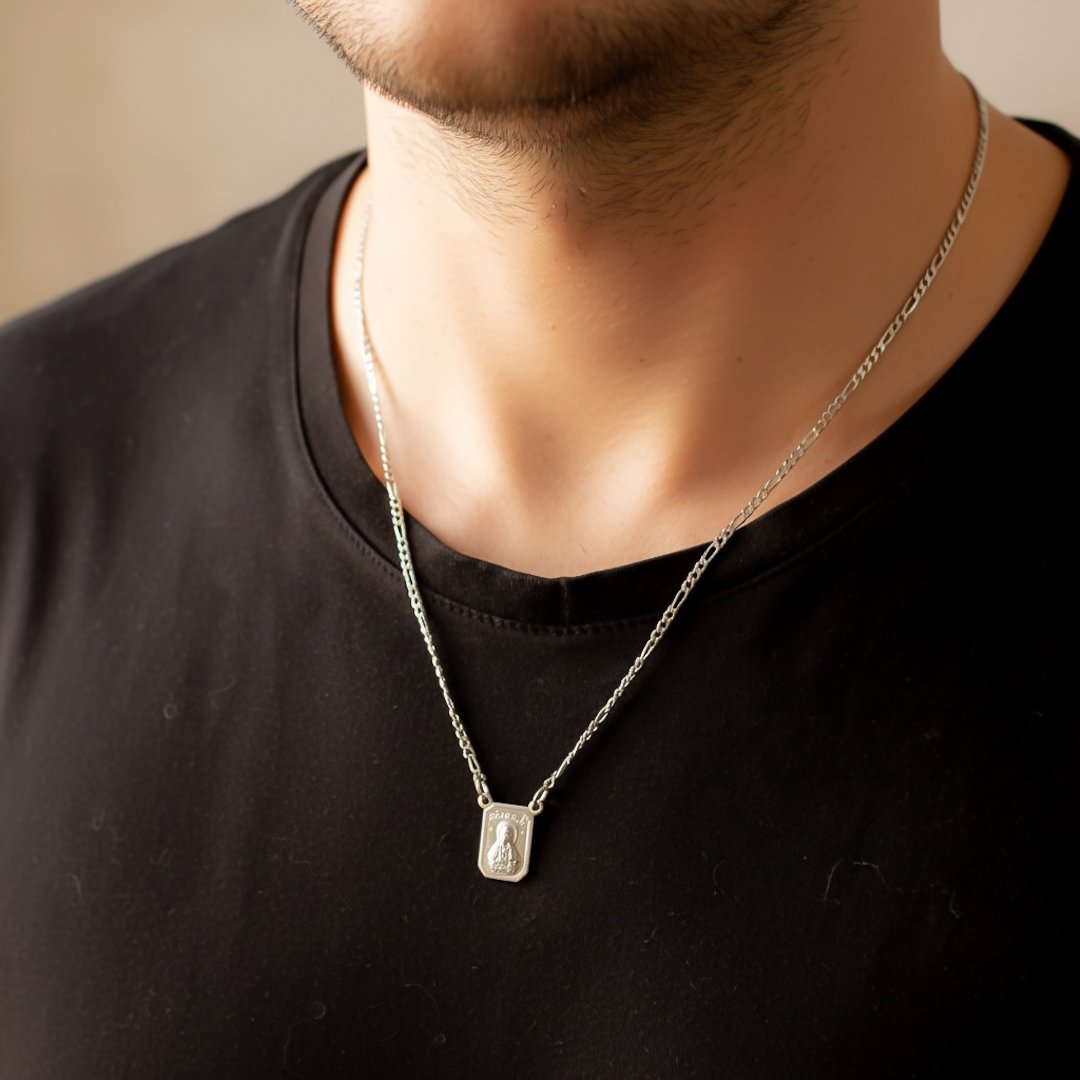 Colar Escapulário - Masculino Nossa Senhora das Graças