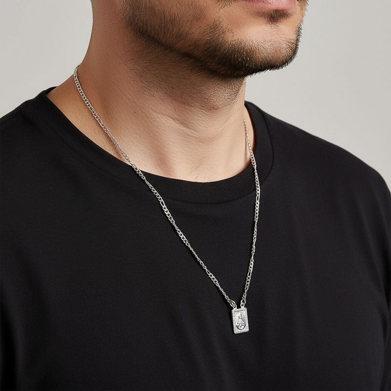 Colar Escapulário - Masculino Nossa Senhora das Graças
