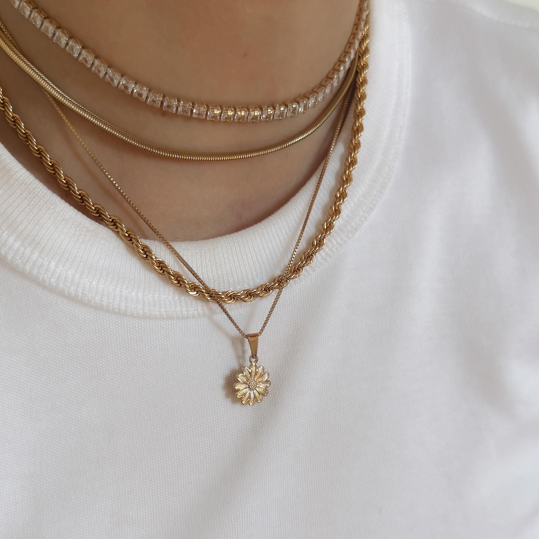 Colar Médio - Margarida