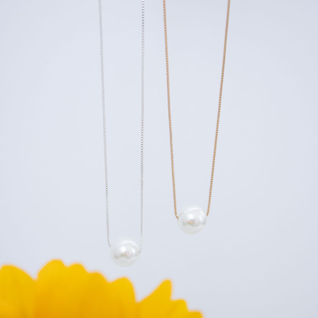 Colar Médio - Pérola 18mm