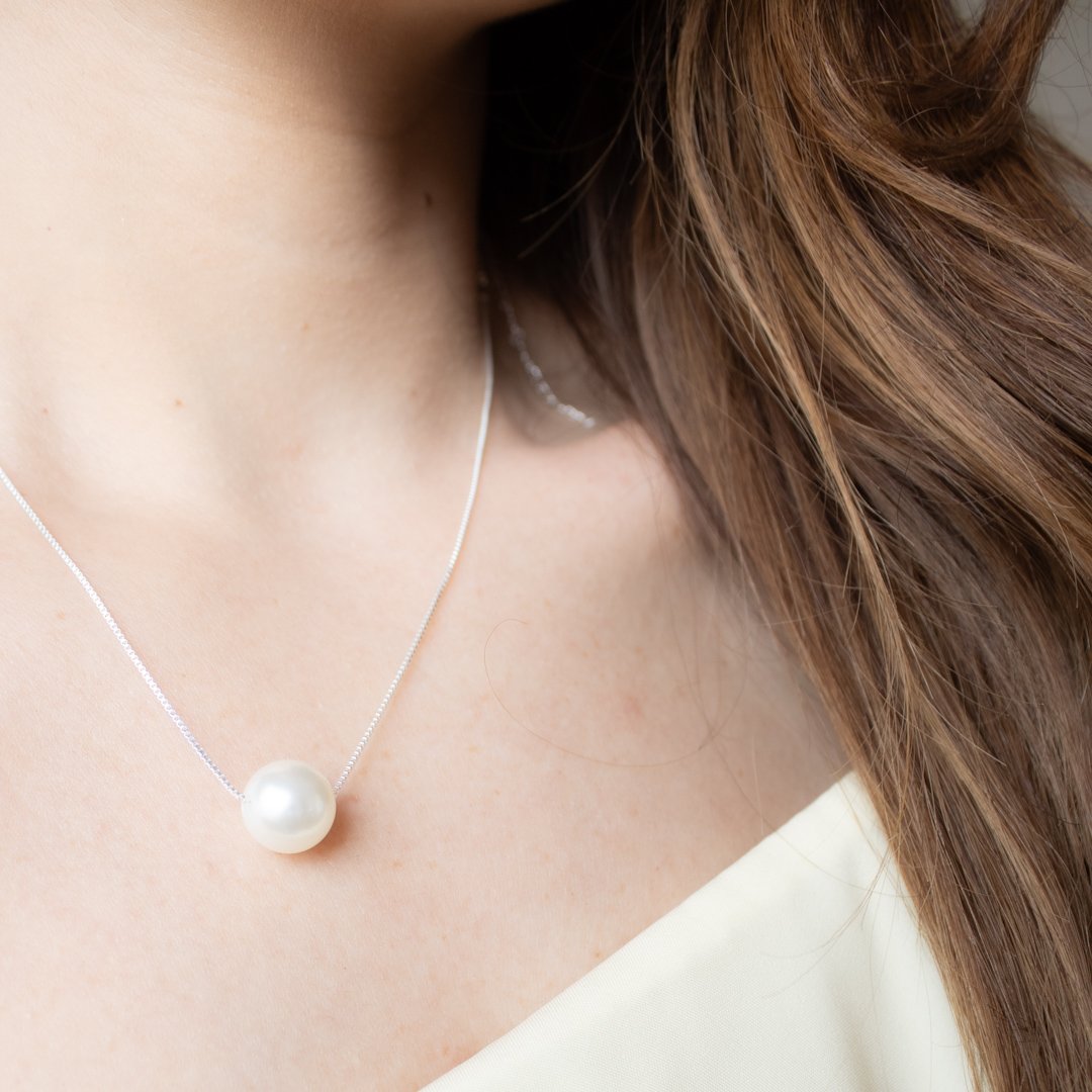 Colar Médio - Pérola 18mm