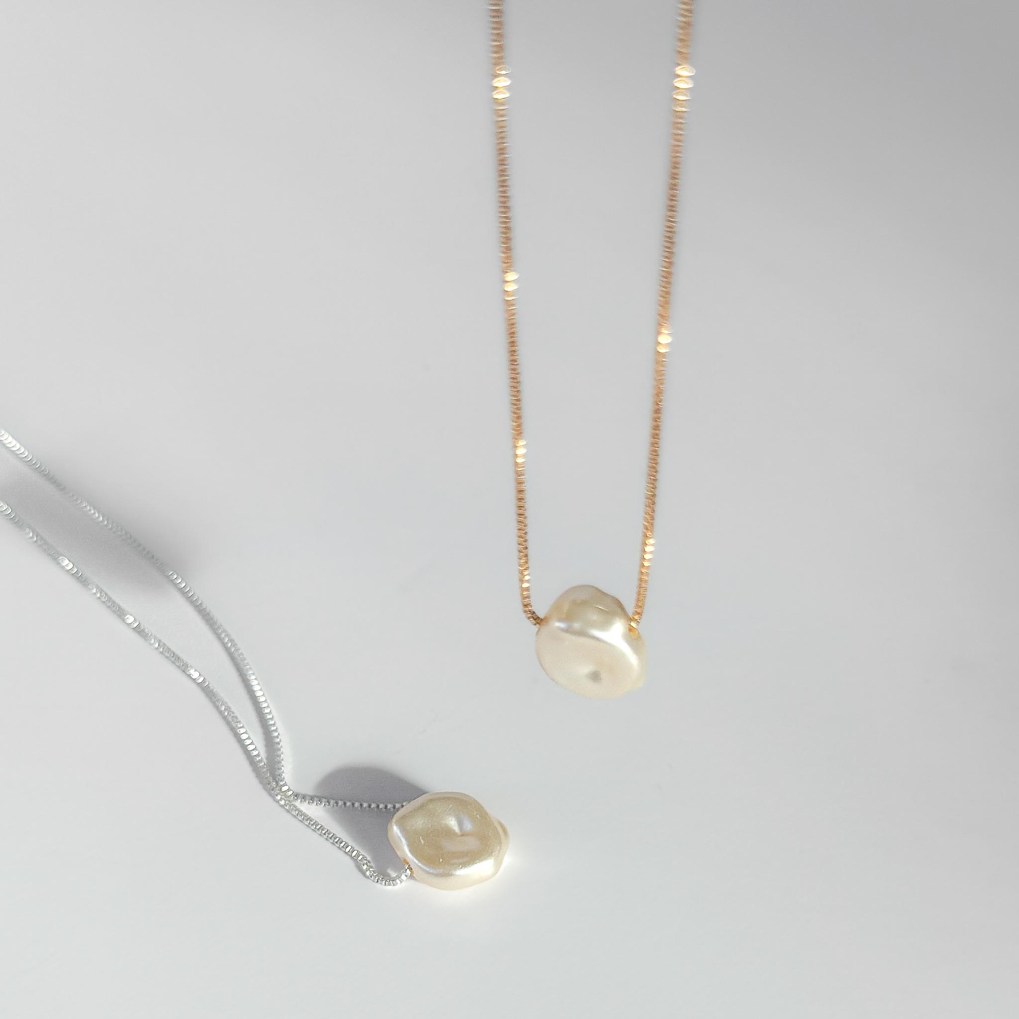 Colar Médio - Pérola Barroca