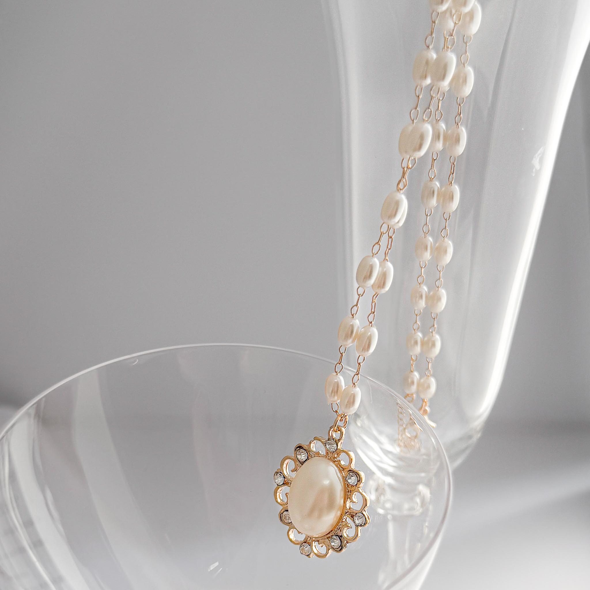 Colar Médio - Pérola Munique