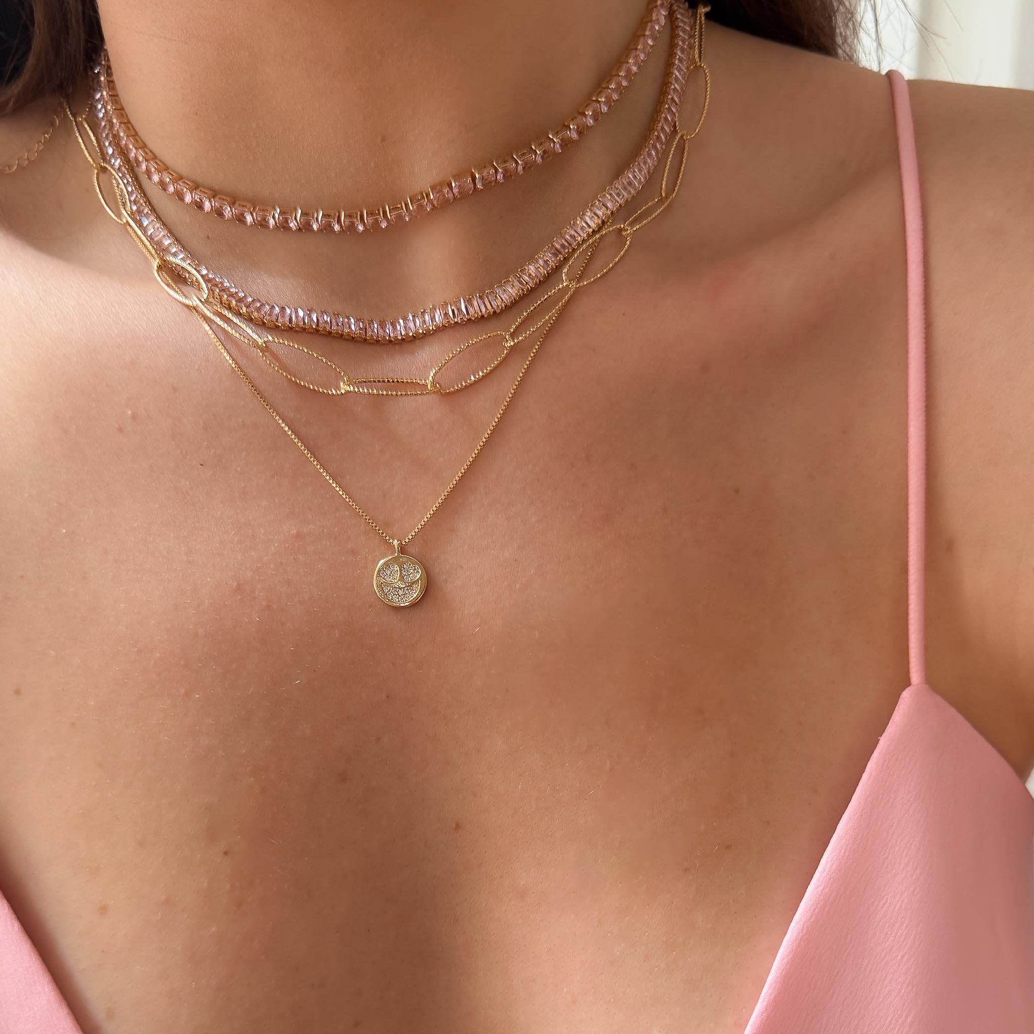 Colar Médio - Smile Zircônia