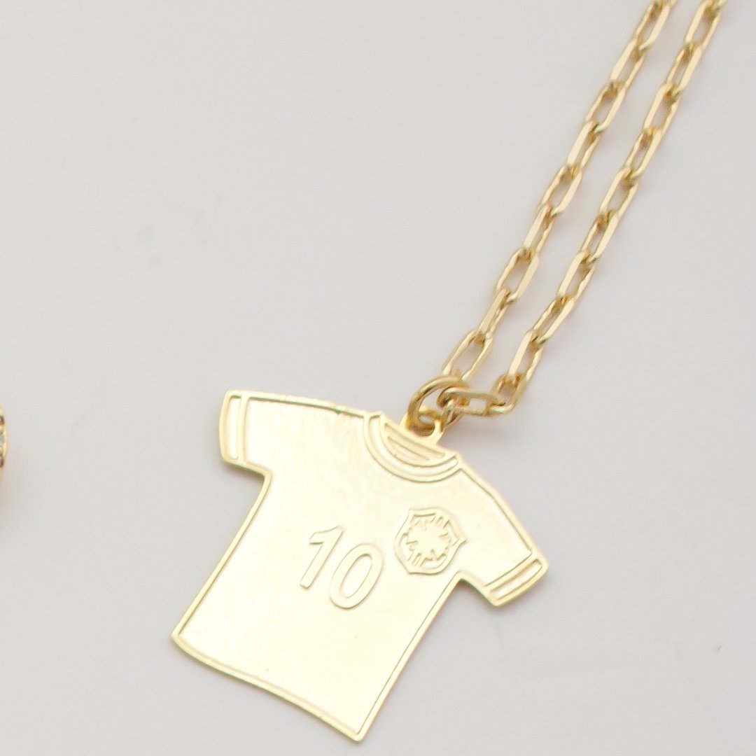 Colar Médio - Camisa do Brasil