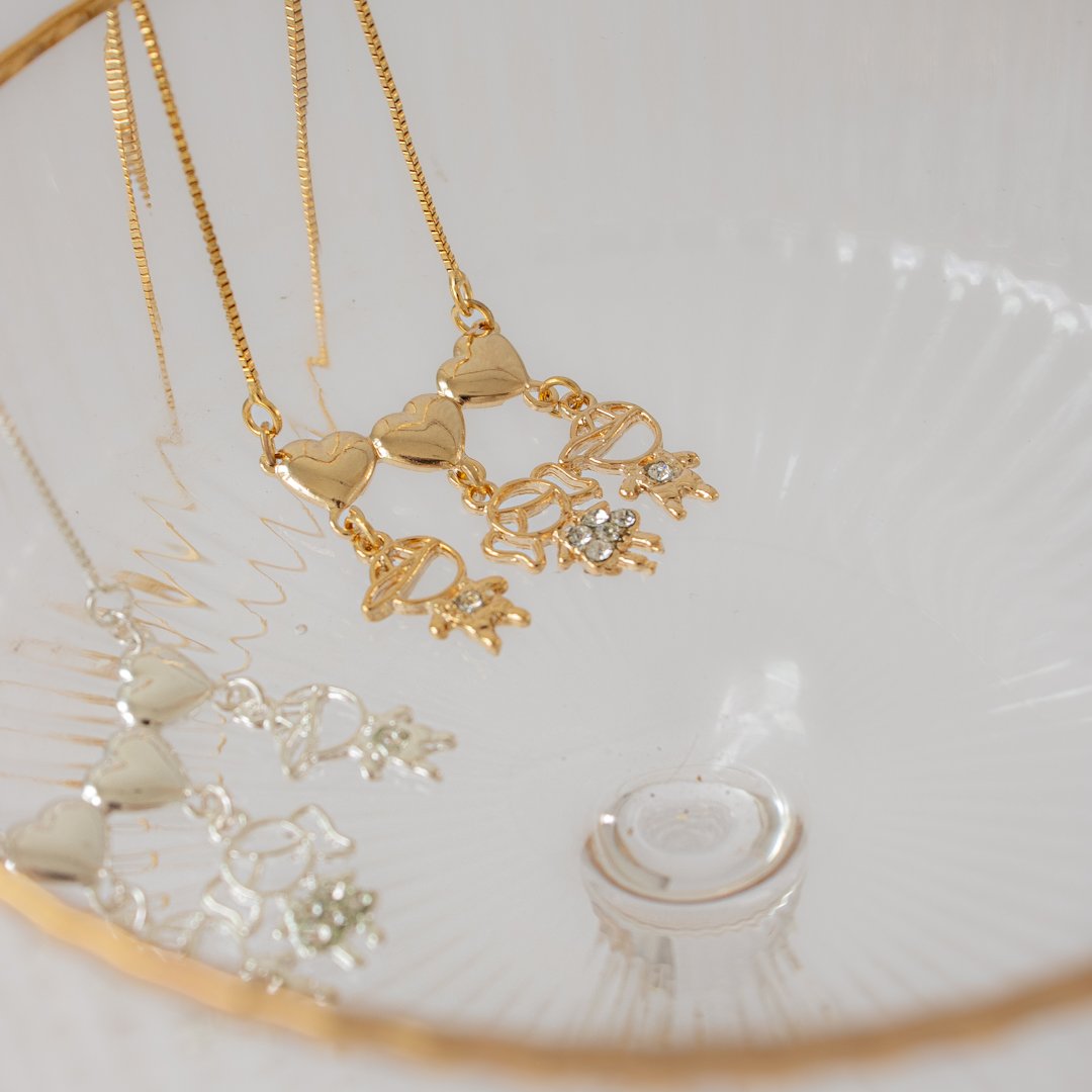 Colar Médio - Personalizado Família