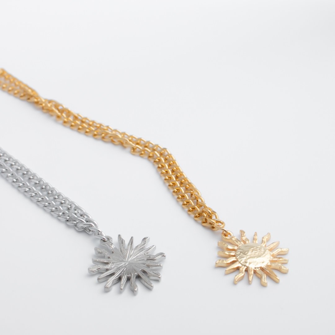 Colar Médio - Sol