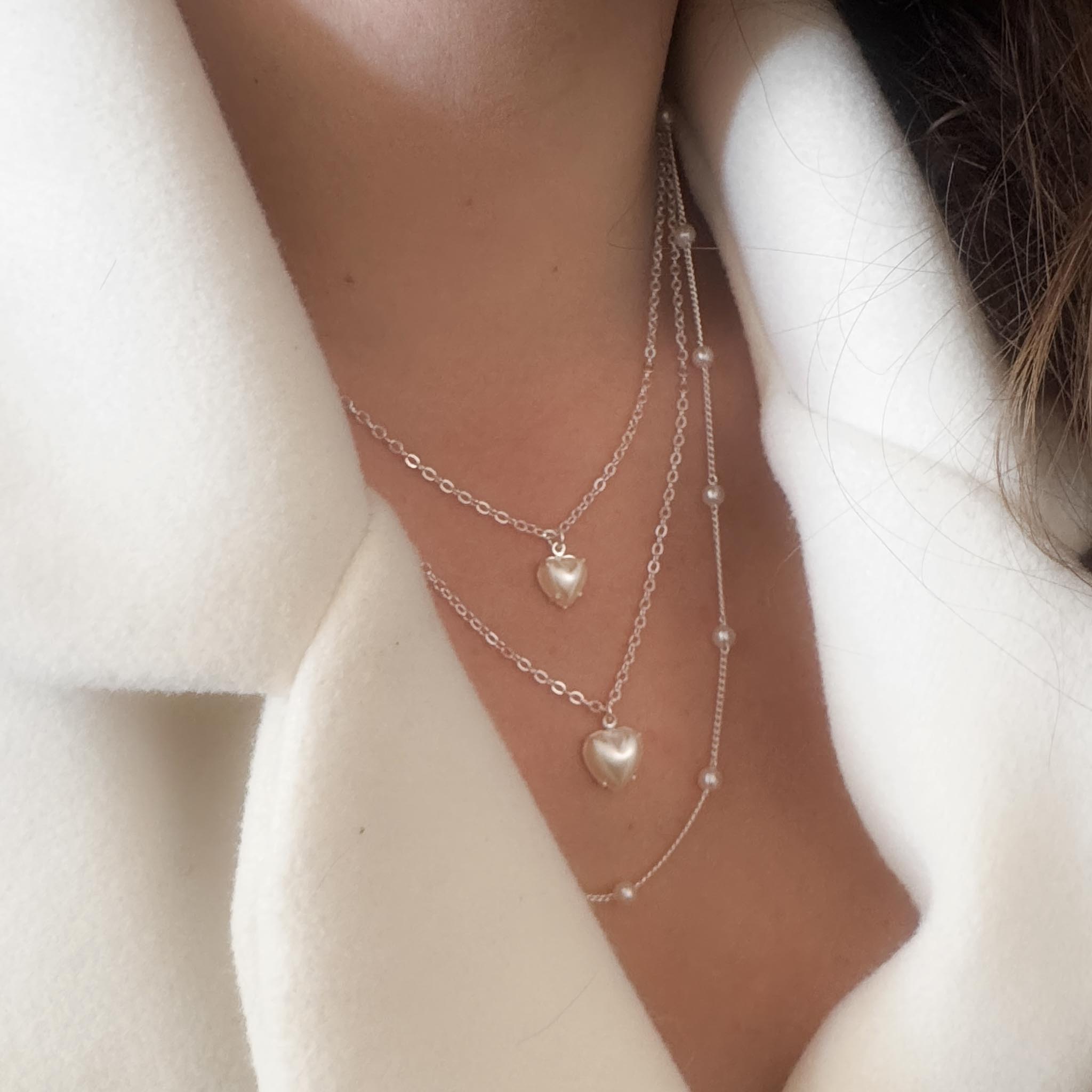 Colar Triplo - Pérolas