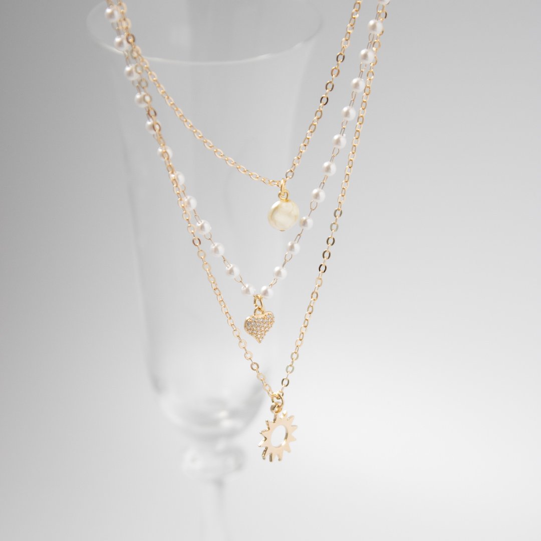 Colar Triplo - Soleil