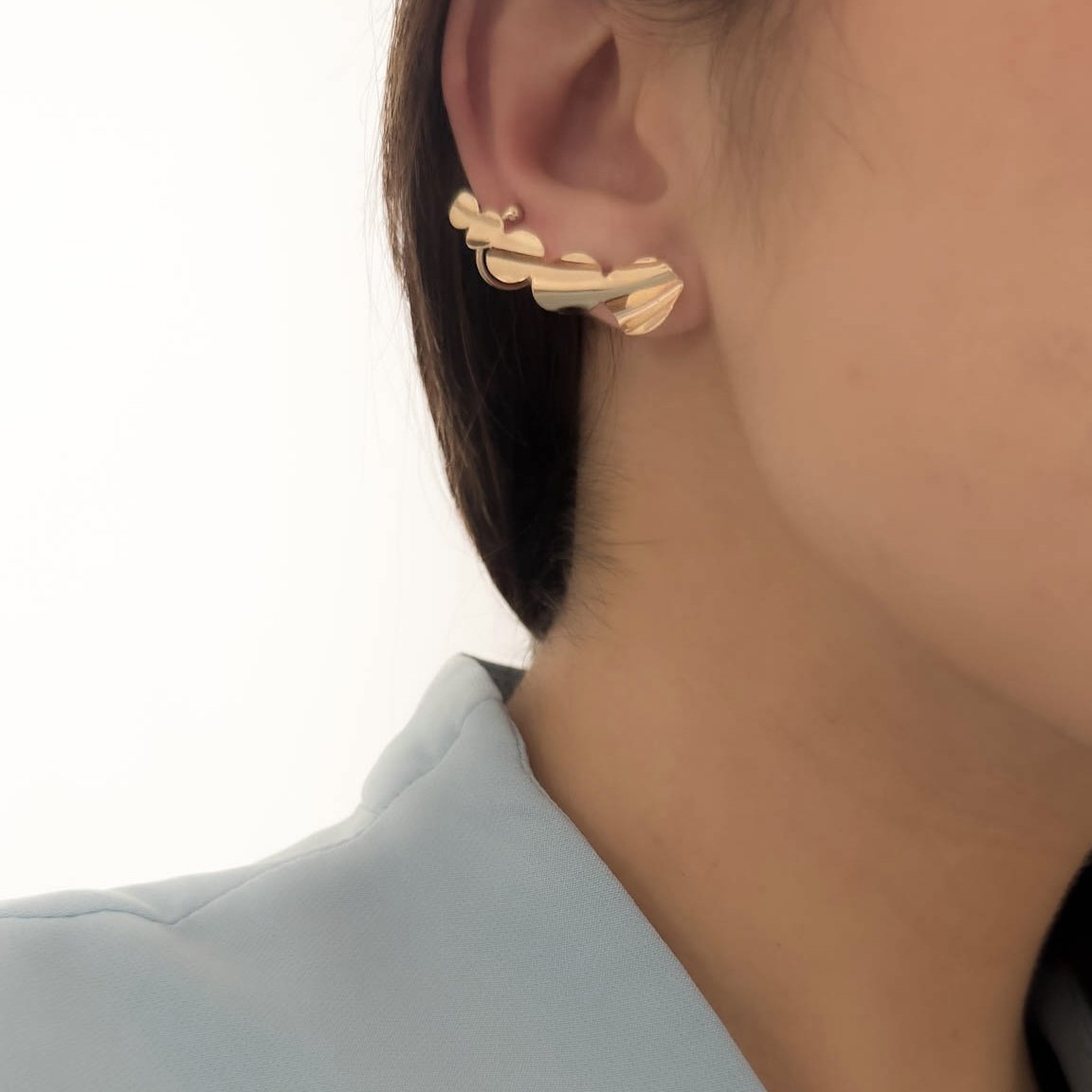 Ear Cuff - Circulos Matelados