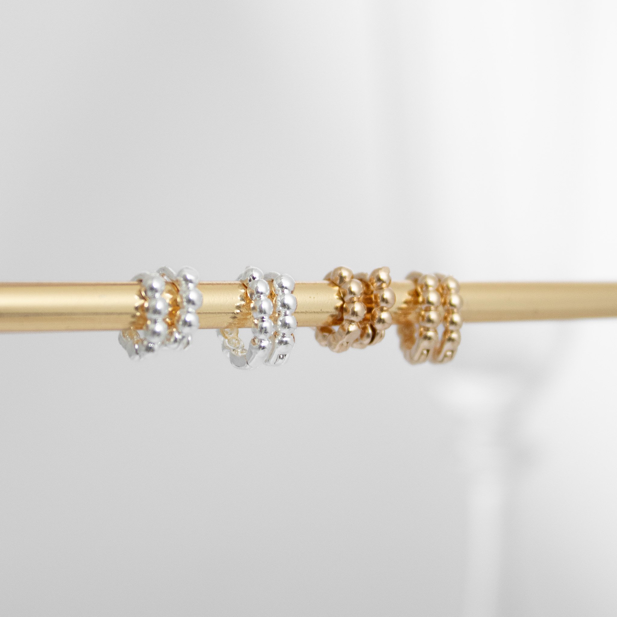 Kit 2 Argolinhas - Bolinhas