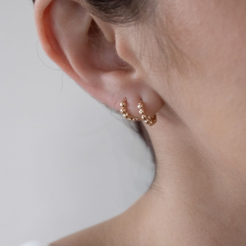 Kit 2 Argolinhas - Bolinhas