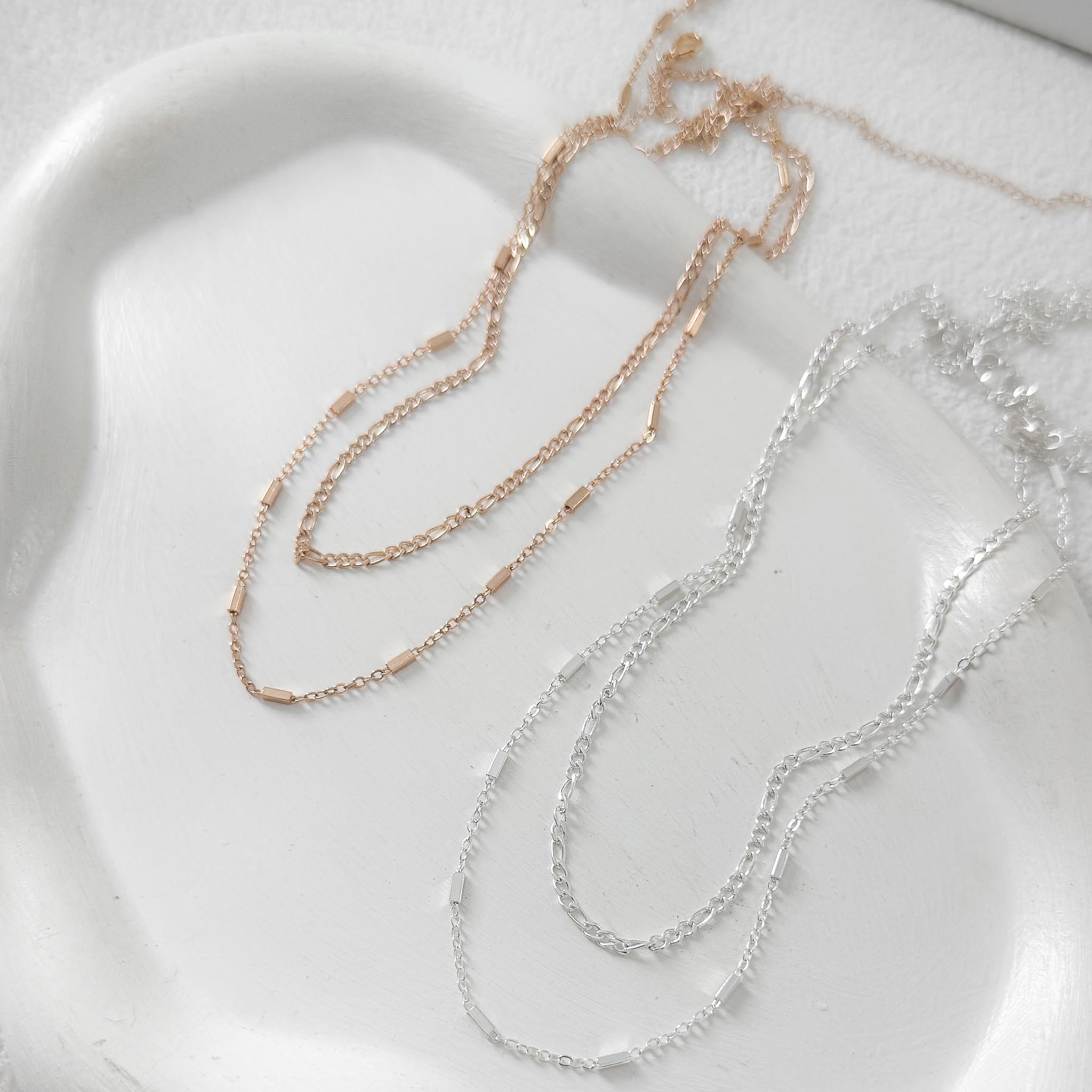 Kit 2 Colares - Chains