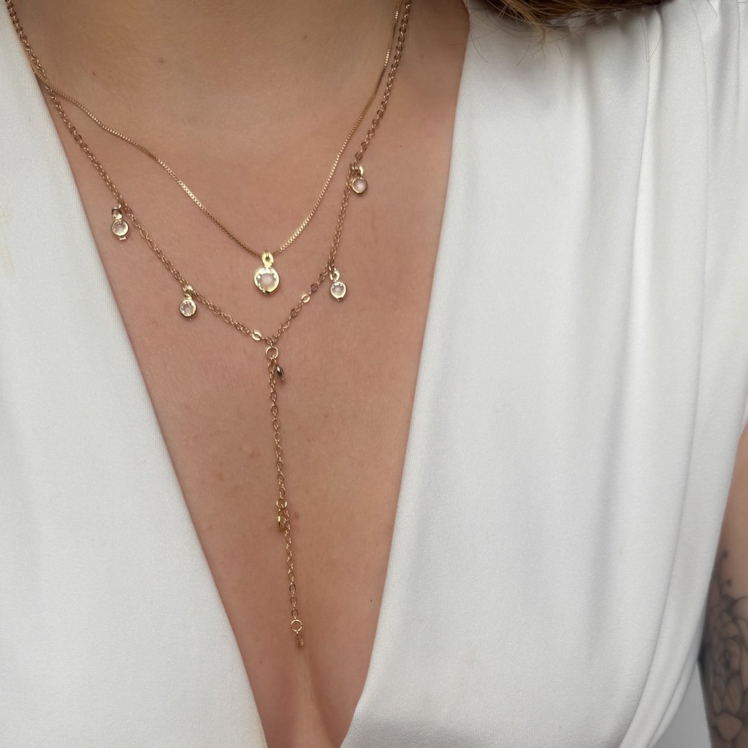 Kit 2 Colares - Gravatinha Brilhos