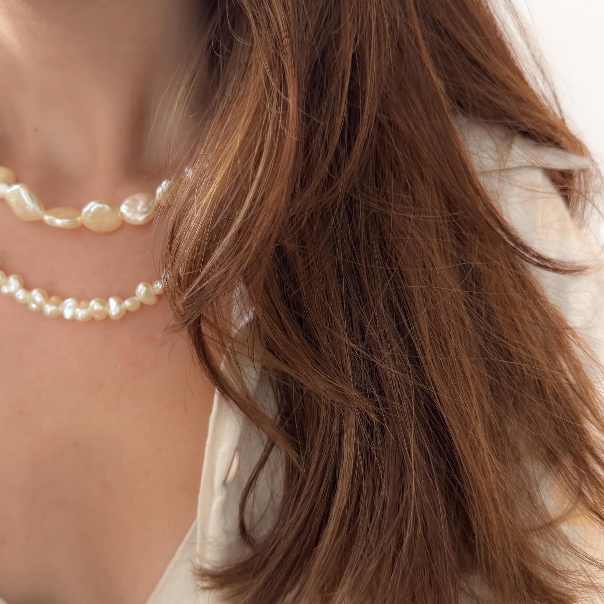 Kit 2 Colares - Pérolas Barrocas