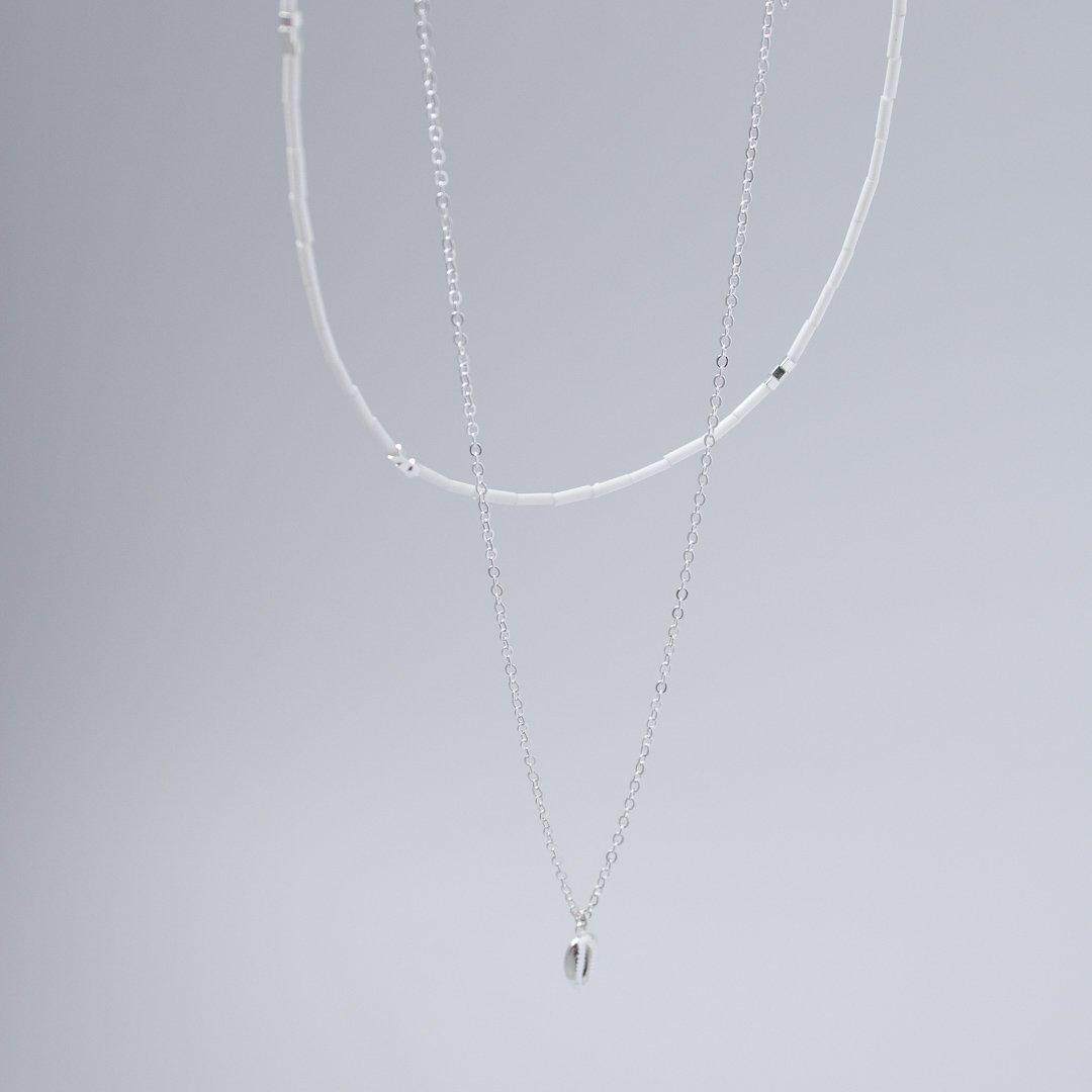 Kit 2 Colares - Búzio Chic