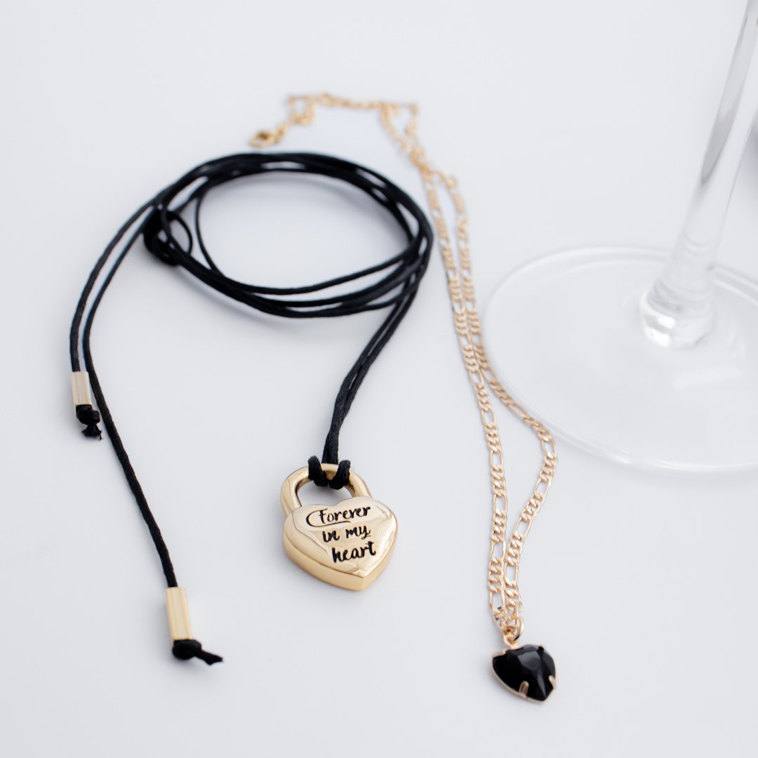 Kit 2 Colares - Courinho Preto