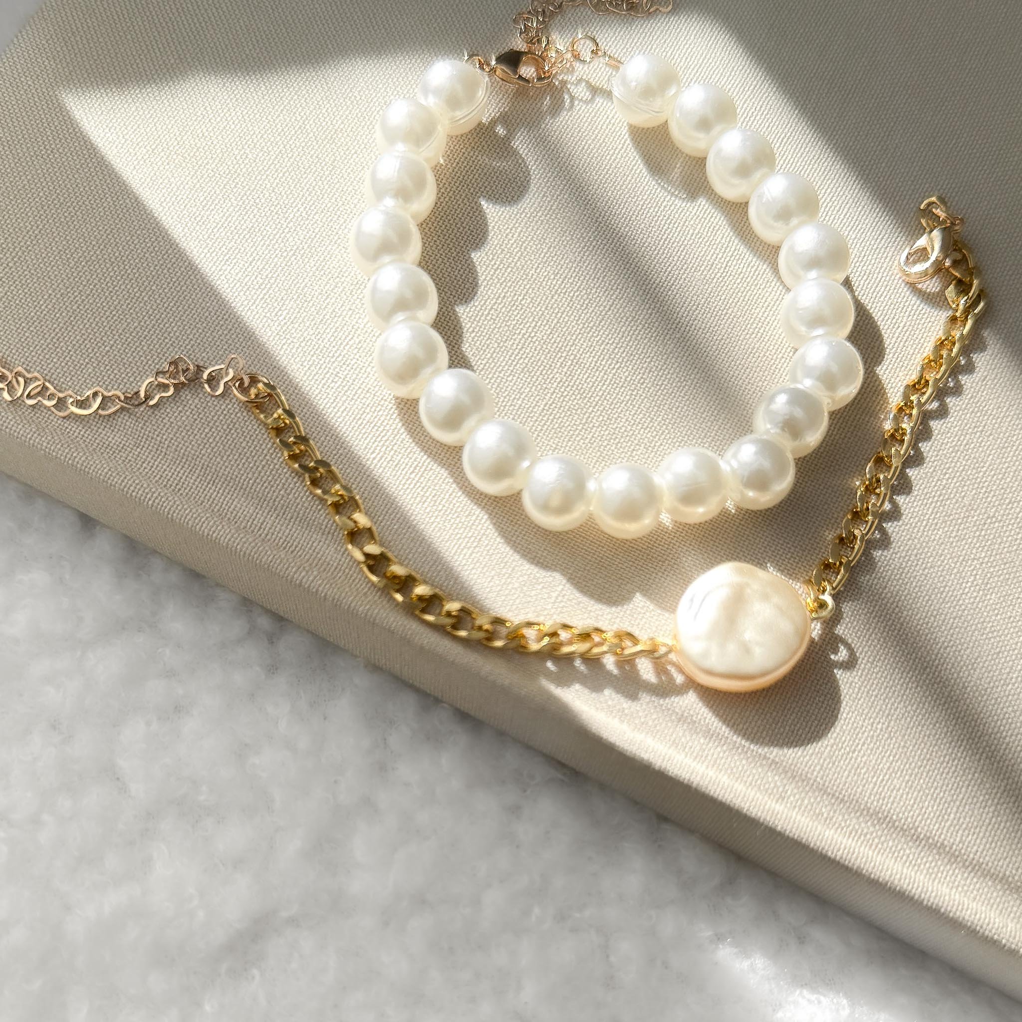 Kit 2 Pulseiras - Pearl