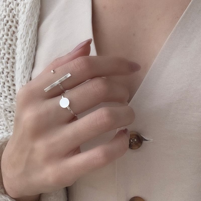 Kit 2 Anéis - Formas Geométricas