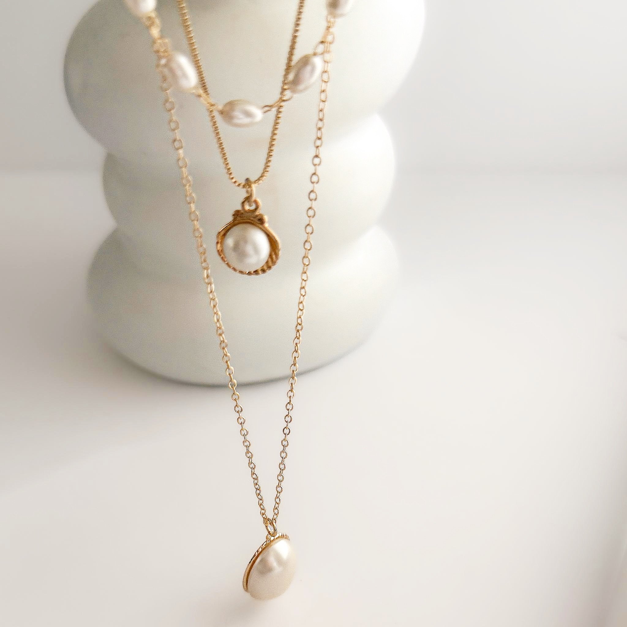 Kit 3 Colares - Maré Barroca