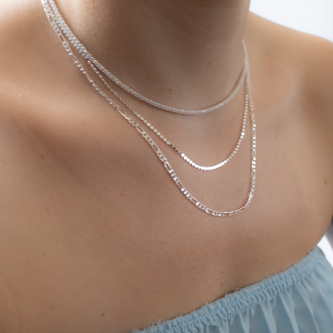 Kit 3 Colares - Mix de Correntes