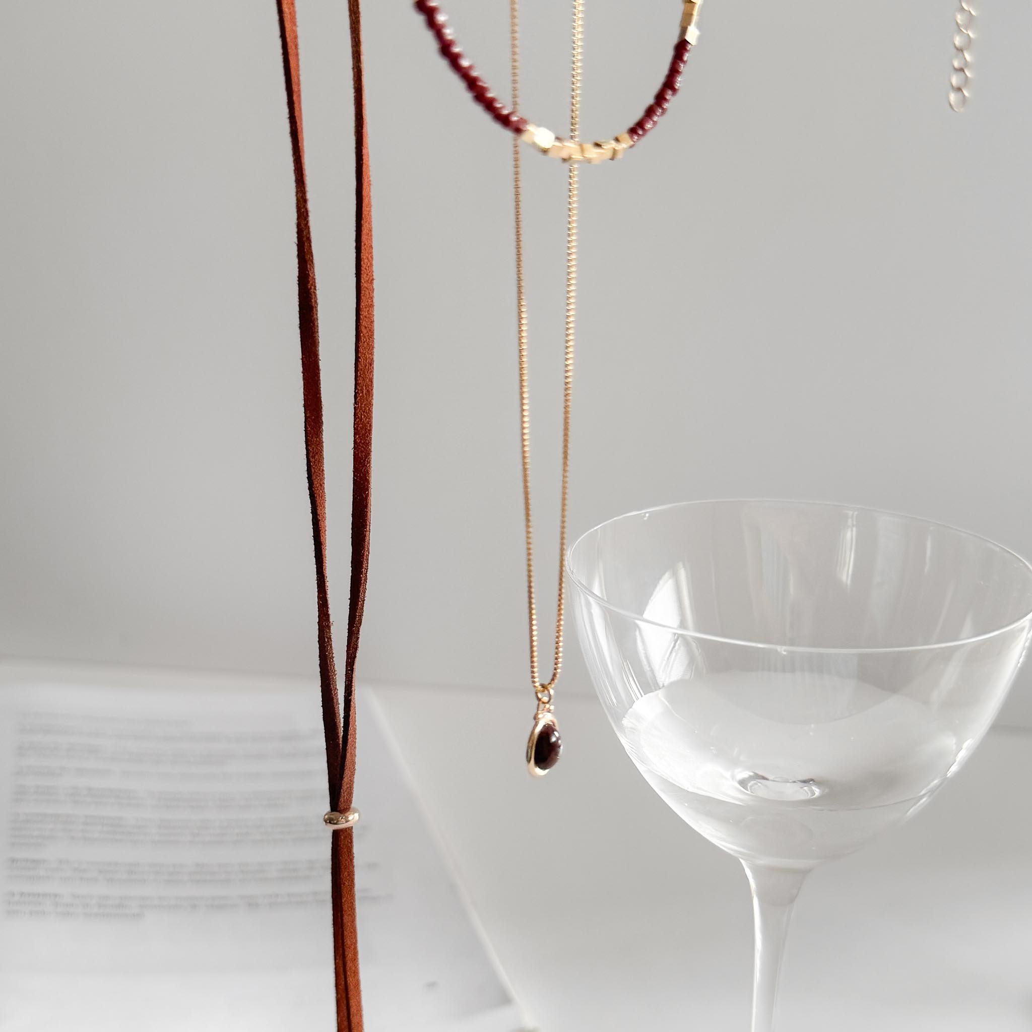 Kit 3 Colares - Brown