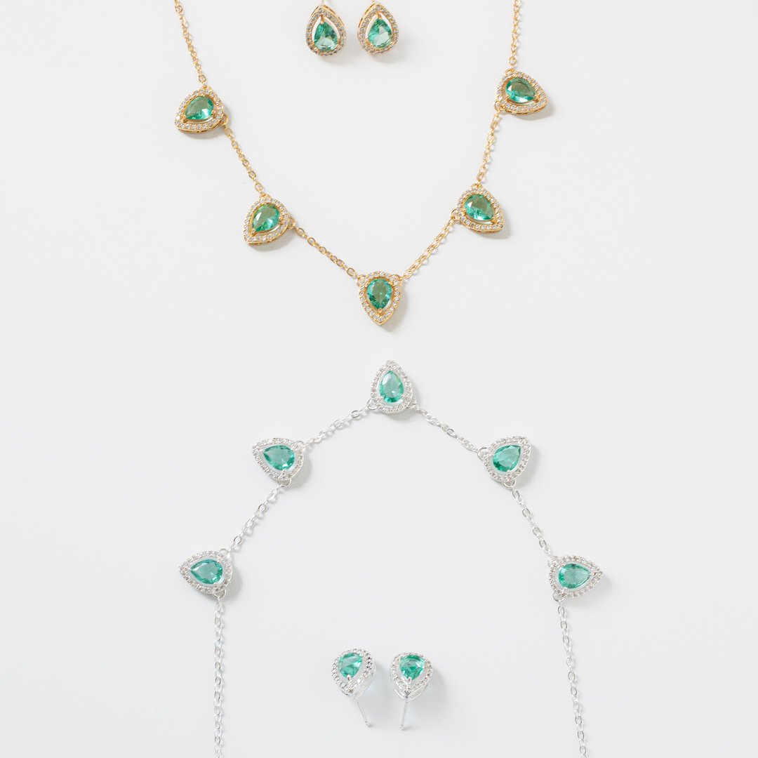 Kit Colar e Brinco - Bridgerton