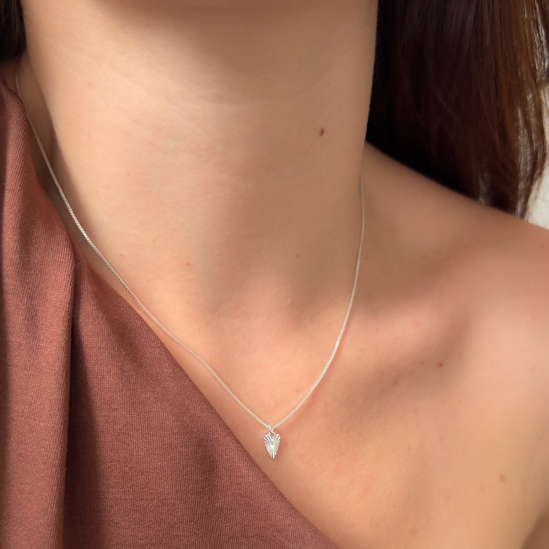 Kit Colar e Brinco - Coraçãozinho Brilho