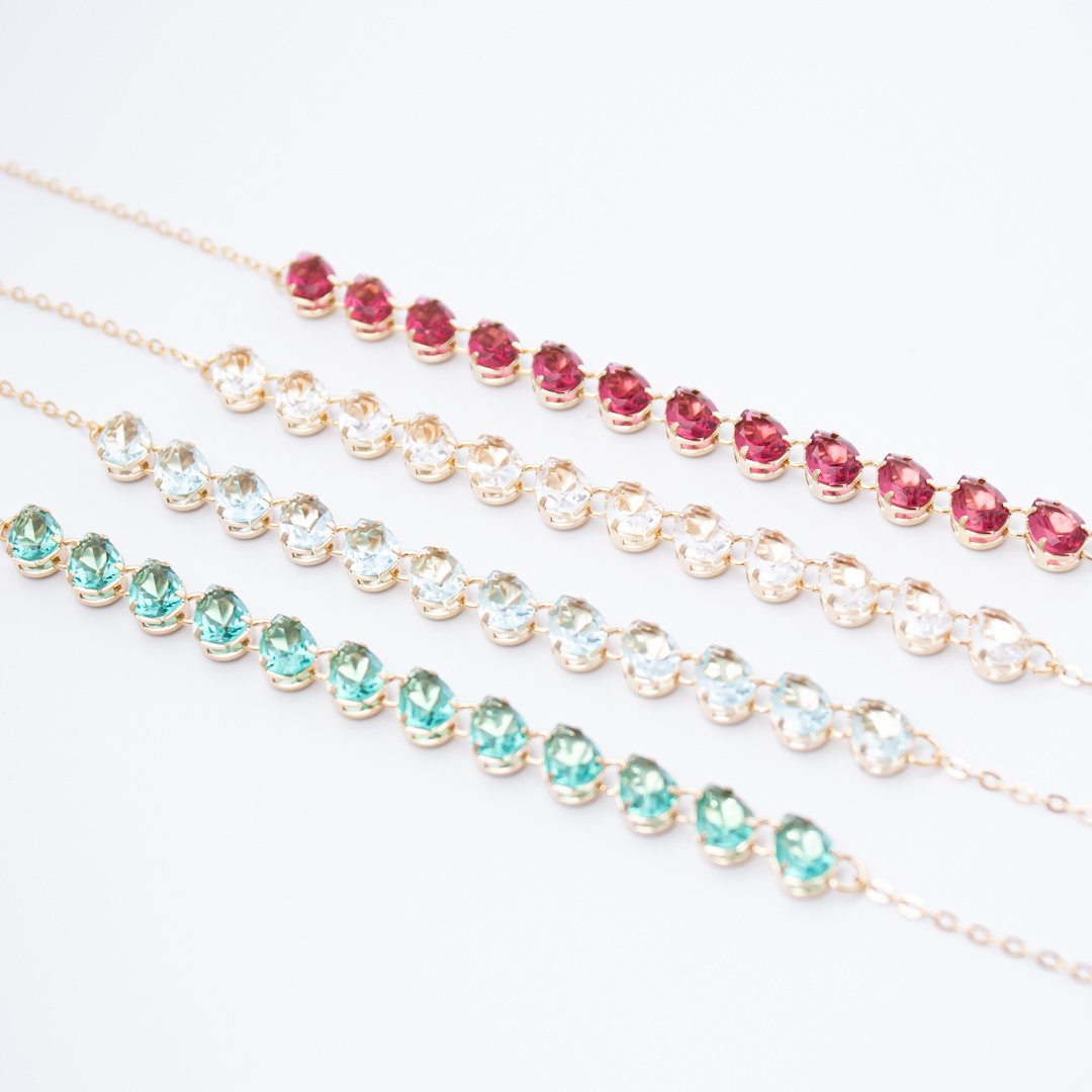 Kit Colar e Brinco Festa - Gotas