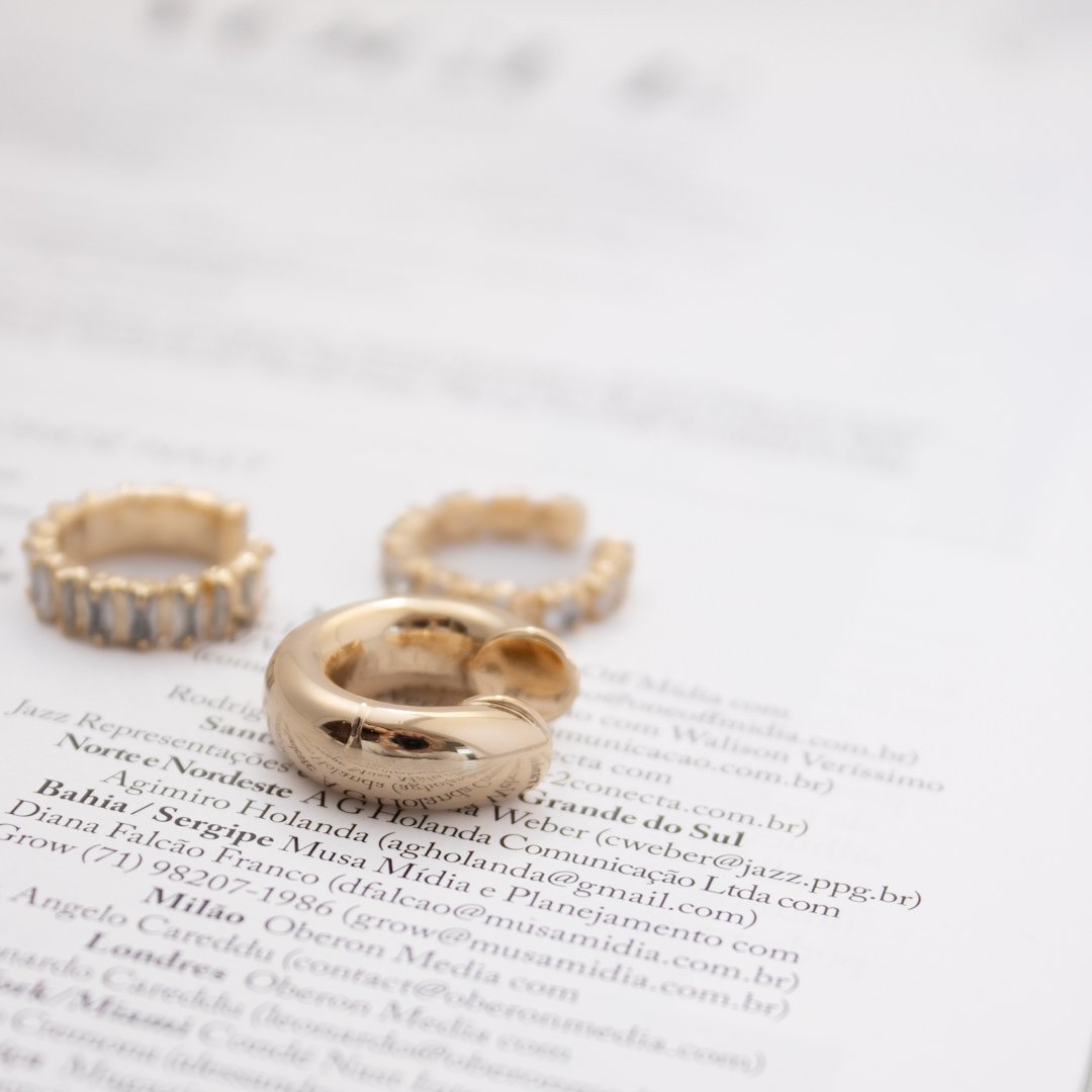 Kit de 3 Piercings de Pressão - Mais Vendidos