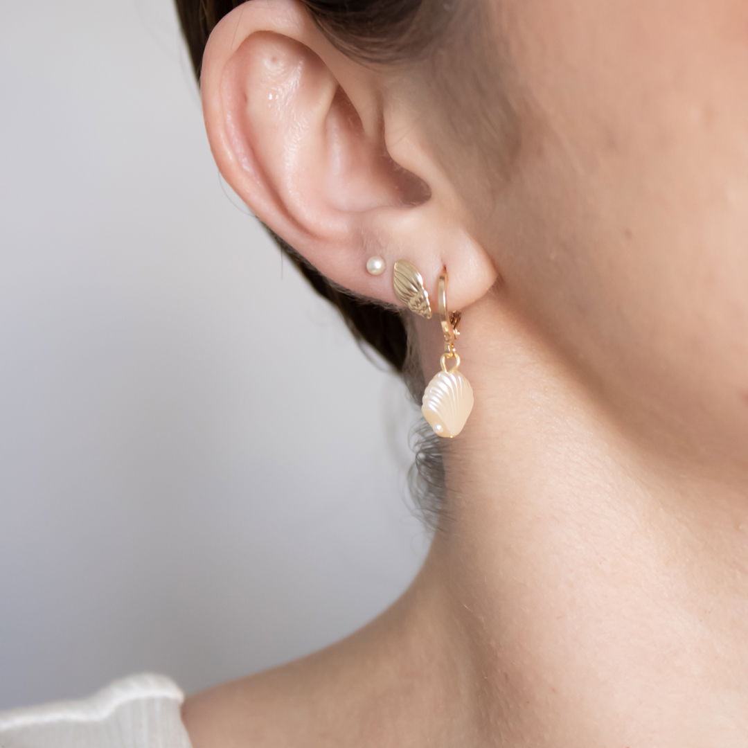 Kit de brincos - Pérolas Verão