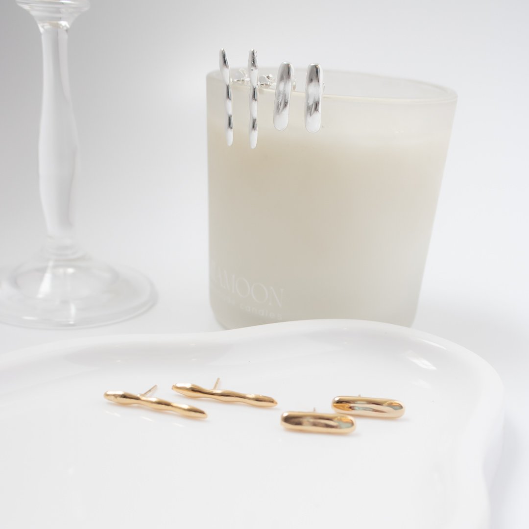 Kit de brincos - Linhas Orgânicas