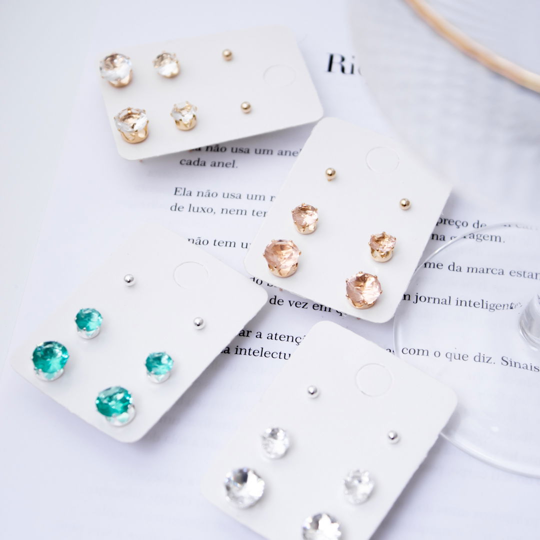 Kit de Brincos - Redondo