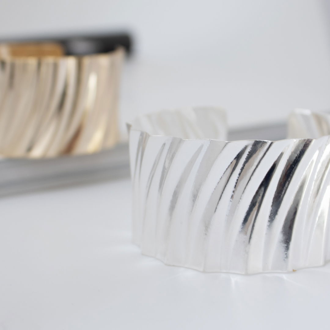 Maxi Bracelete - Plissado