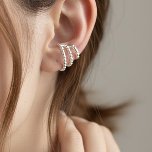 Piercing de Encaixe - Triplo Bolinhas